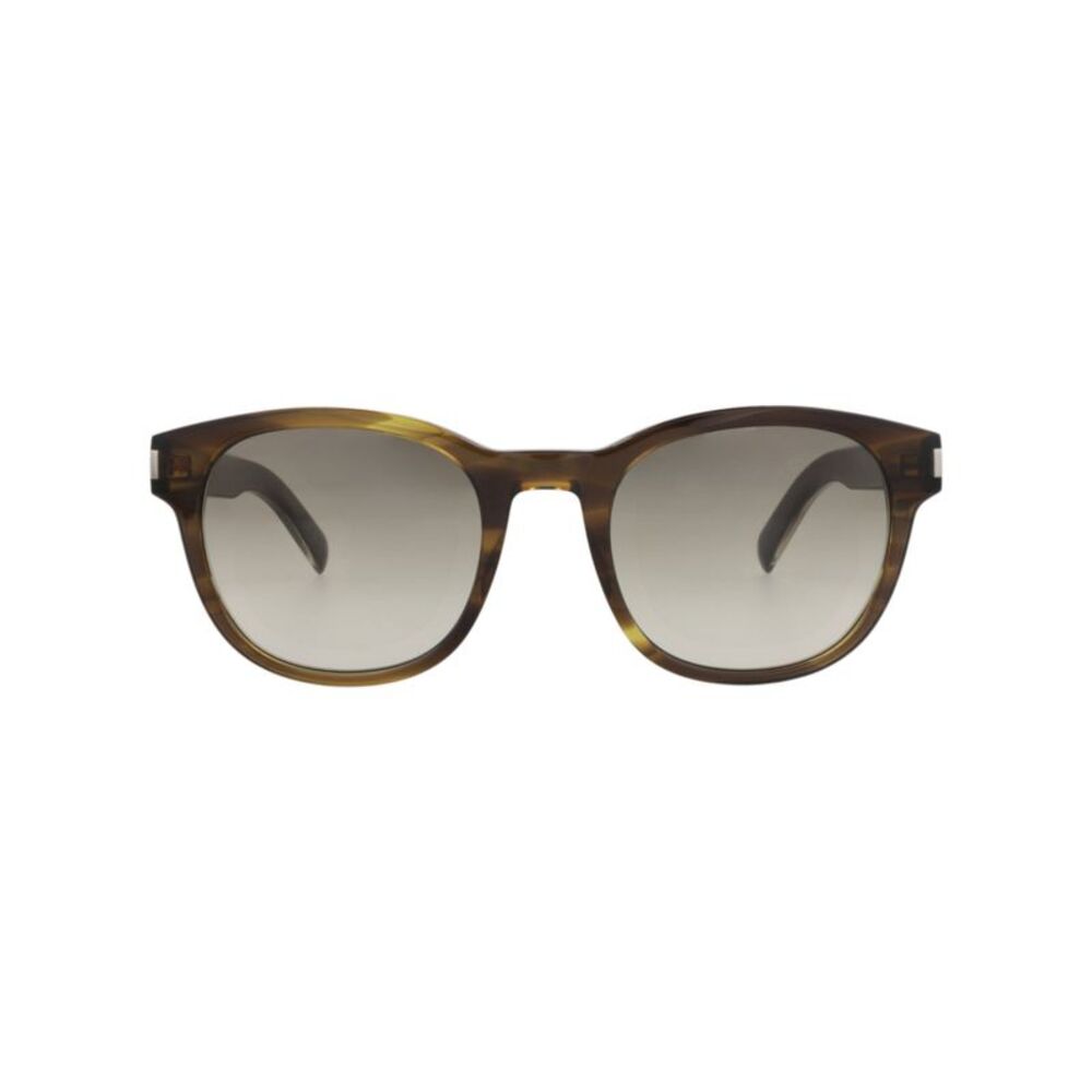Saint Laurent Round-Frame Recycled Acetate Sunglasses Multi Unisex-Adult